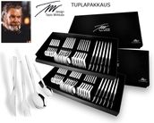 Tapio Wirkkala - Marski ter�saterimet TUPLASETTI, KAIVERRUS KAUPANP��LLE