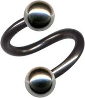 L�vistyskoru spiraali 10mm 1,6mm pallo