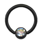 L�vistyskoru rengas 10mm 1,6mm musta
