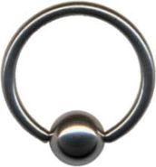 L�vistyskoru rengas 10mm 1,6mm titaani