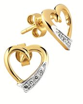 Korvakorut timanteilla 0,05ct
