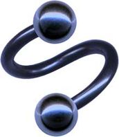 L�vistyskoru spiraali 10mm 1,6mm pallo