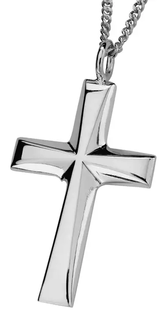 Hopeinen rippiristi 501300000 - Rippiristi hopea - 501300000 - 1