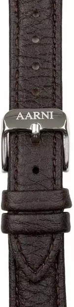Aarni ranneke, tumman ruskea 16mm - Aarni miesten rannekellot - 12010 - 2