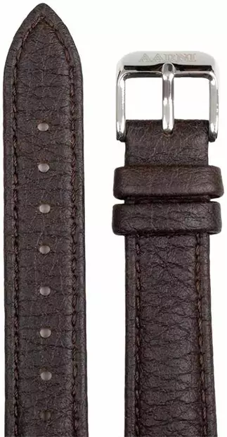 Aarni ranneke, tumman ruskea 16mm - Aarni miesten rannekellot - 12010 - 1