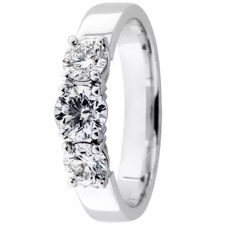 Festive Trilogy Trend timanttisormus 14-445-100FL-VK - Timanttisormukset Festive - 14-445-100FL-VK140 - 1