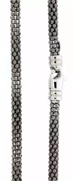 Hopeinen rannekoru Spiga Black 19 - Hopeiset rannekorut - JE149-190 - 1