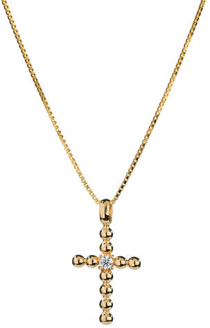 Lempikoru Helmikki ristiriipus zirkonilla 5908701450 - Hopeiset riipukset - 5908701450 - 1