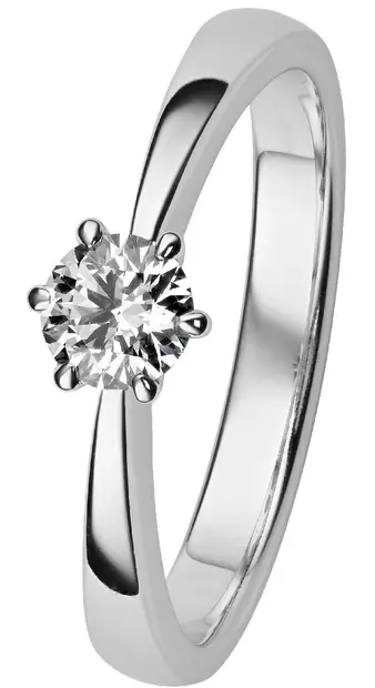 Mallisormus Kohinoor Gloria 238V-20B4 - Hopeiset sormukset - H-238V-20B4-170 - 1