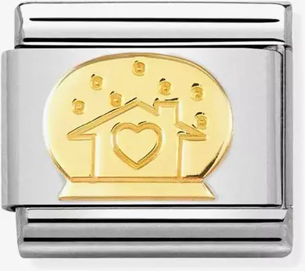 Nomination pala talo lasipallossa - Composable Classic - 030149-40 - 1