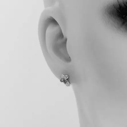 Perhoskorvakorut SO544206000 - Hopeiset korvakorut - SO544206000 - 2