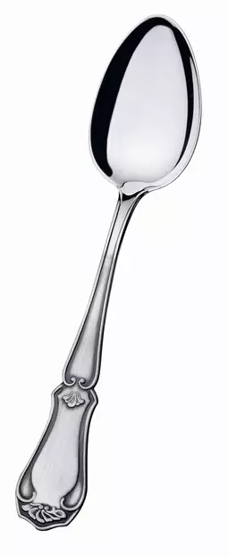 TPR kahvilusikka 1kpl - Talonpoikaisrokokoo pöytähopeat - 121262000 - 1