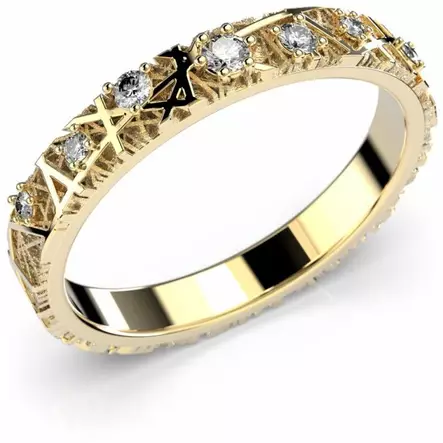 Festive Routa timanttisormus 14-612-011-KK - Timanttisormukset Festive - 14-612-011-KK-150 - 1