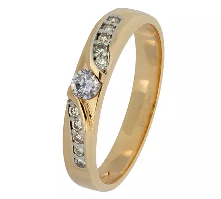 GoldStar timanttisormus G09185-10 - Timanttisormukset Goldstar - G09185-10-160 - 1
