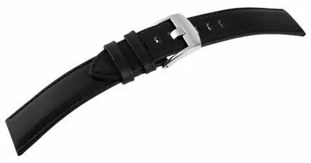 KELLONRANNEKE nahka musta 14mm - Kellojen rannekkeet - SH448-140 - 1