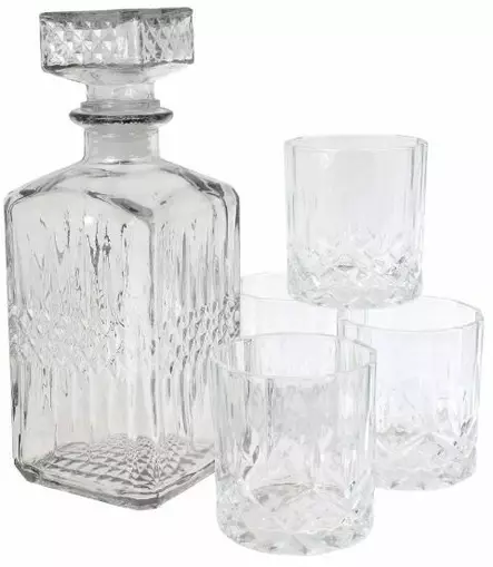 Whisky karahvi ja 4 lasia Z7190 - Taskumatit - Z7190 - 1