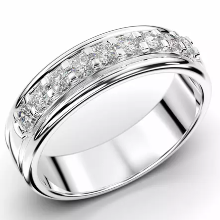 Festive Sophia Triple timanttisormus - Timanttisormukset Festive - 14-364-027-VK-140 - 1