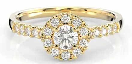 Festive Annabella Timanttisormus - Timanttisormukset Festive - 14-599-038-KK-150 - 2