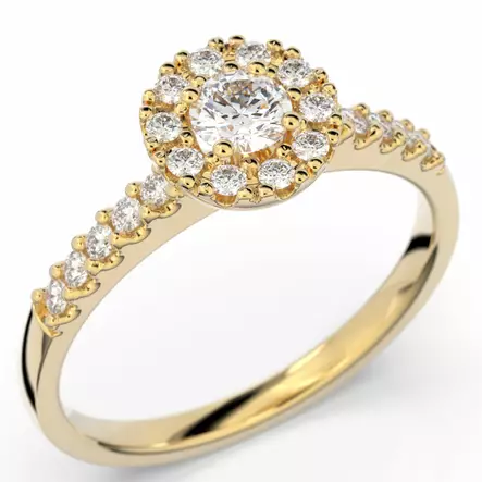 Festive Annabella Timanttisormus 599-038-KK - Timanttisormukset Festive - 14-599-038-KK-150 - 1