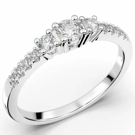 Festive Aurora timanttisormus 14-505-033-VK - Timanttisormukset Festive - 14-505-033-VK-140 - 1