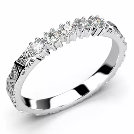 Festive Routa Tieva timanttisormus - Timanttisormukset Festive - 14-664-015L-VK-140 - 1