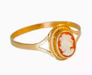 Camee sormus K041 - Kultaiset sormukset - K041-160 - 2