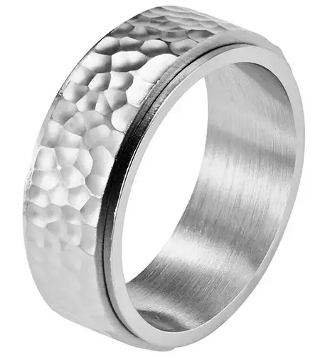 Tungsten sormus taottu 8mm - Titaanisormukset - G09-190 - 1