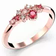 Festive Nelly Pink timanttisormus - Timanttisormukset Festive - 14-609-019P-PK-140 - 1