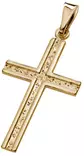 Kultainen risti 702600000 - Rippiristi kulta - 702600000 - 1