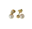 Kultaiset korvakorut makean veden helmill=C3=A4 - Kultaiset korvakorut - 17-K1720 - 1