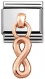 Nomination pala Charms Infinity rosegold 431800-10 - Charms - 431800-10 - 1