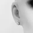 Kukka korvakorut ST549306000 - Hopeiset korvakorut - ST549306000 - 2