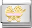 Nomi pala Lastenvaunu pink 030272-61 - Nomination combosable classic - 030272-60 - 1