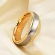Tungsten Steel Raita sormus 6mm - Sormukset tungsten ja zirkonium - G16-180 - 2