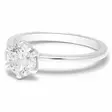 Valkokultainen timanttisormus 1ct laboratoriotimantilla R-0905-100LDPDW - Timanttisormukset Beat of love - R-0905-100LDW-170 - 2