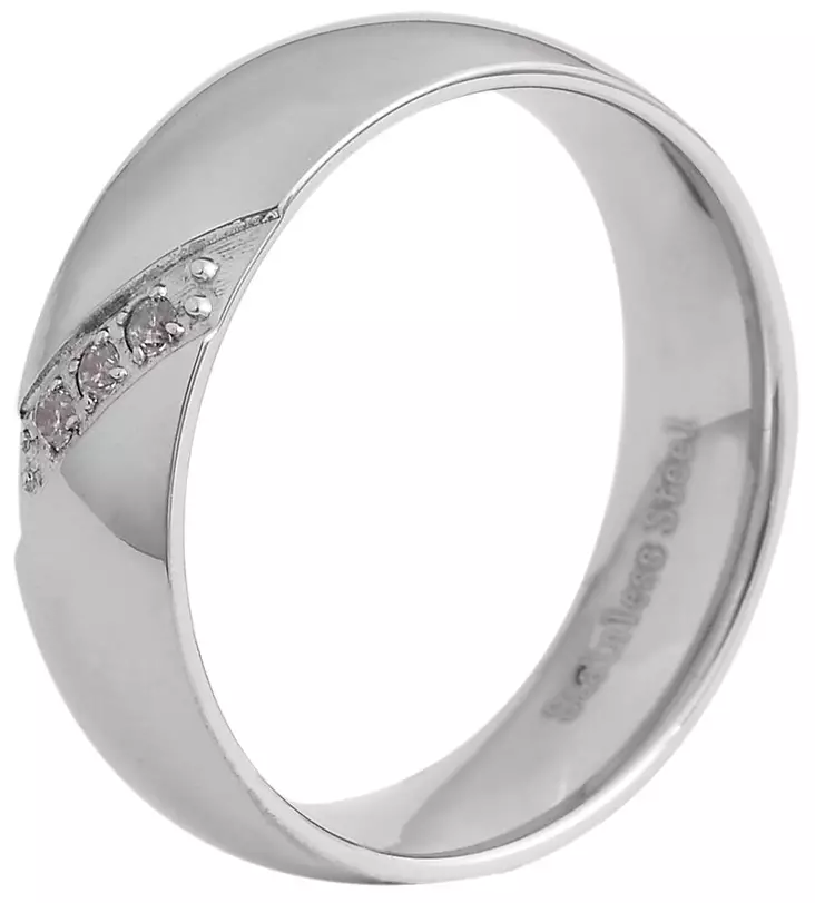 Sindy ter=C3=A4ssormus zirkoneilla 06-14 - Kihlasormukset - 06-14-160 - 1