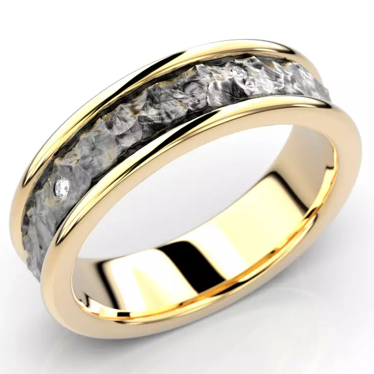 Festive Peruskallio sormus 14-539-005-KM etuviistosta - Timanttisormukset Festive - 14-539-005-KM-140 - 1