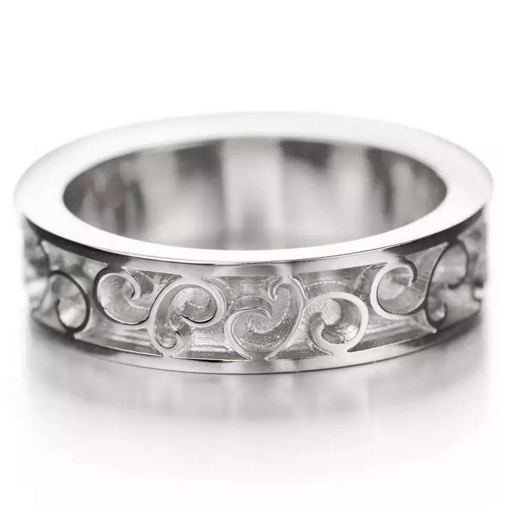 Lumoava_Kiara_hopeasormus_523100 - Kihlasormukset - 523100150 - 1