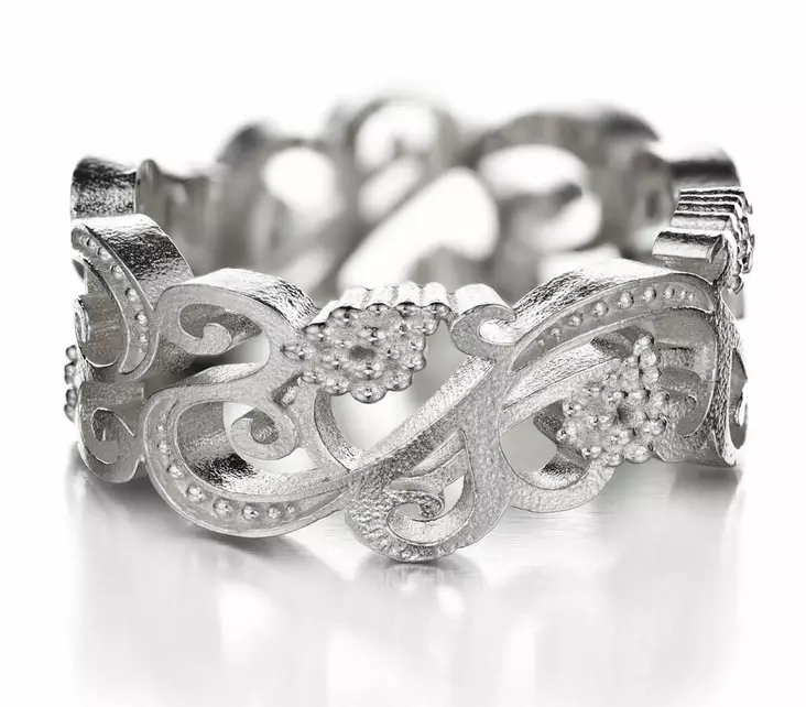 Hopeinen Lumoava Eden sormus 524400000 - Kihlasormukset - 524400150 - 1