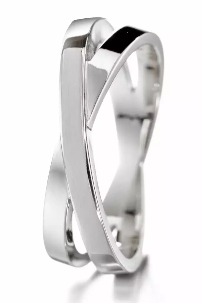 Lumoava Kaksin hopeasormus 526300000 - Kihlasormukset - 526300150 - 1