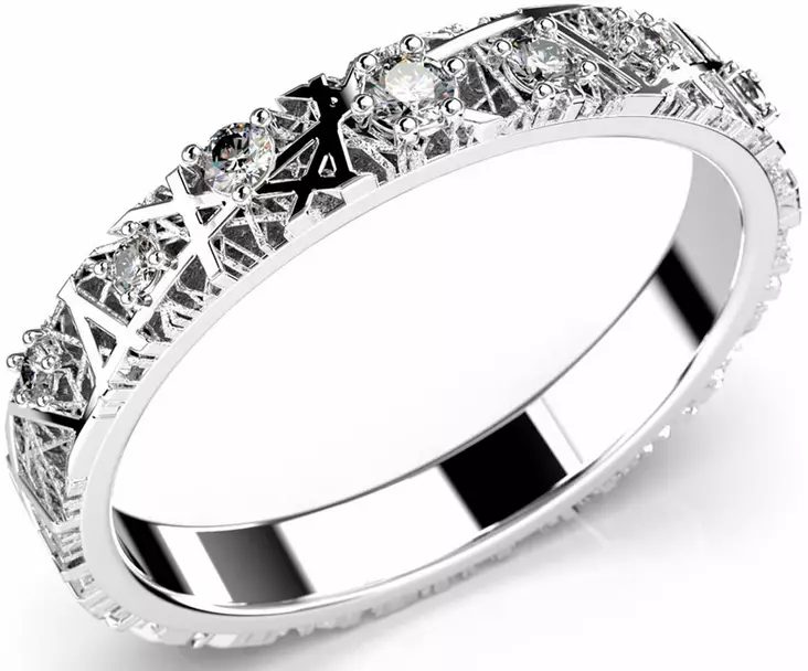 Festive Routa timanttisormus 612-011-VK - Kihlasormukset - 612-011-VK-150 - 1