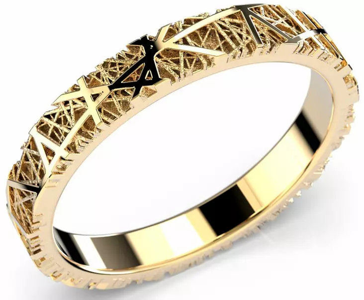 Festive Routa kihlasormus 614-000 - Kihlasormukset - 614-000-KK-150 - 1