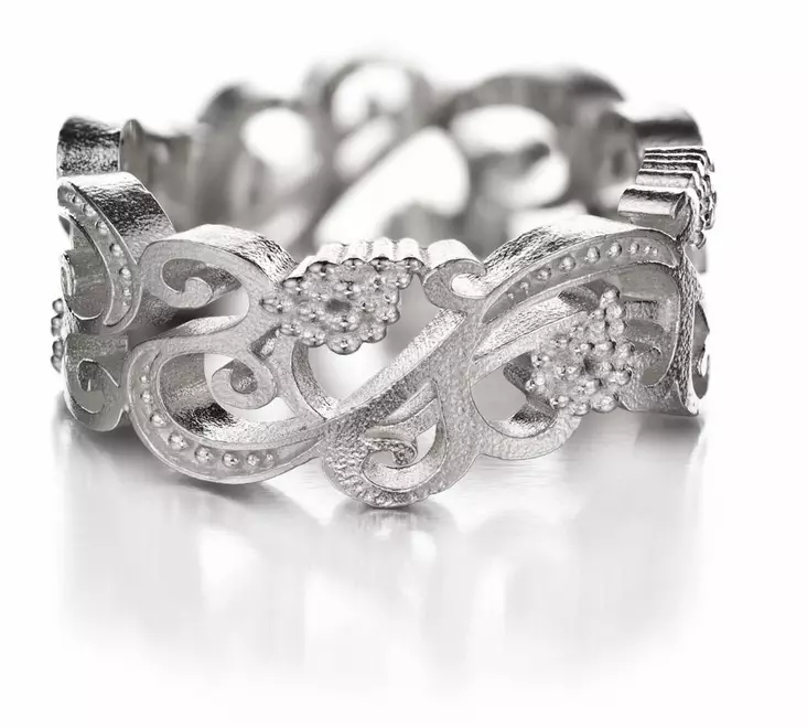 Lumoava Eden sormus valkokulta 8244 00 - Kihlasormukset - 824400160 - 1