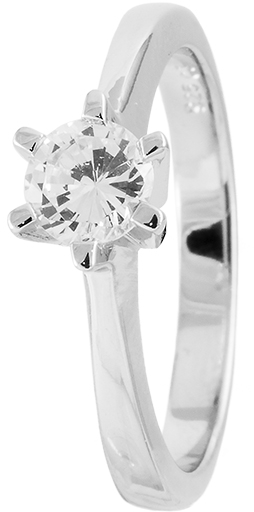 Danielle hopeinen zirkonsormus - Super outlet - hopeasormukset - CR10472-160 - 1