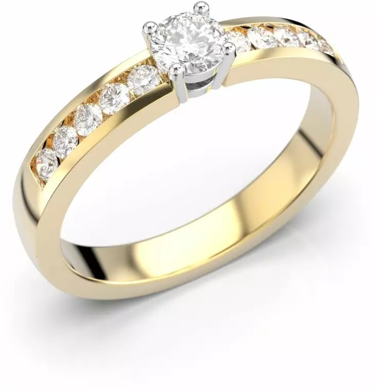 Festive Venice timanttisormus 400-040 - Timanttisormukset Festive - 14-400-040-140 - 1