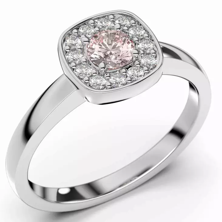 Festive Alicia morganiitti timanttisormus 503-033M-VK - Timanttisormukset Festive - 14-503-033M-VK-140 - 1