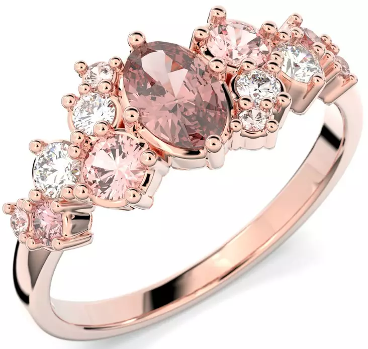 Festive Natasha Pink timanttisormus 14-610-100P-PK - Timanttisormukset Festive - 14-610-100P-PK-150 - 1