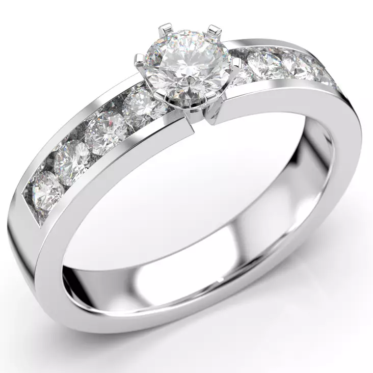 Festive Venice timanttisormus 14-407-070-VK - Timanttisormukset Festive - 14-407-070-VK-140 - 1