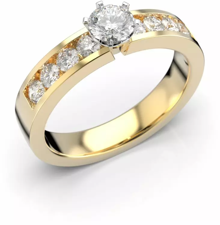 Festive Venice timanttisormus 0,70ct - Ensemble - 14-407-070-140 - 1