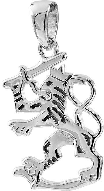 Hopeinen Suomileijona CR20 - Hopeiset riipukset - CR20 - 1